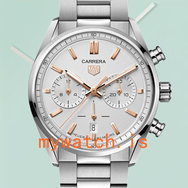 Tag Heuer Carrera Men CBN2013.FC6483-001 43mm Stainless Steel Silver-tone