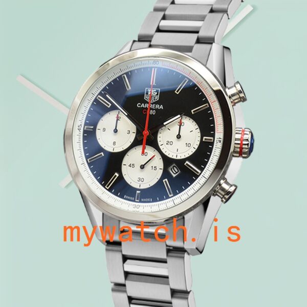 Tag Heuer Carrera 43mm CarreraBKSB-011 Men Stainless Steel Bracelet - Image 3