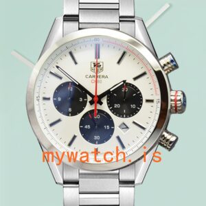 Tag Heuer Carrera Men 43mm CarreraWSB-013 Silver-tone