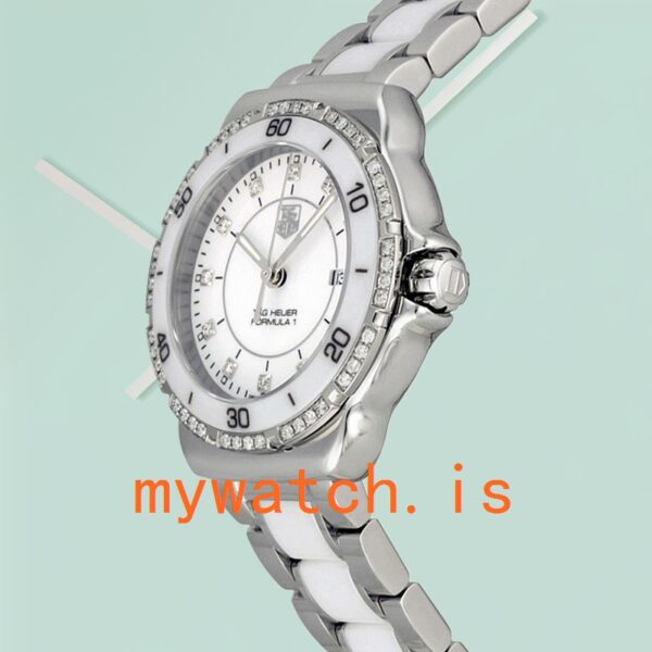 Tag Heuer Formula 1 WAH1313.BA0868 Ladies 38mm Stainless Steel White Dial - Image 4