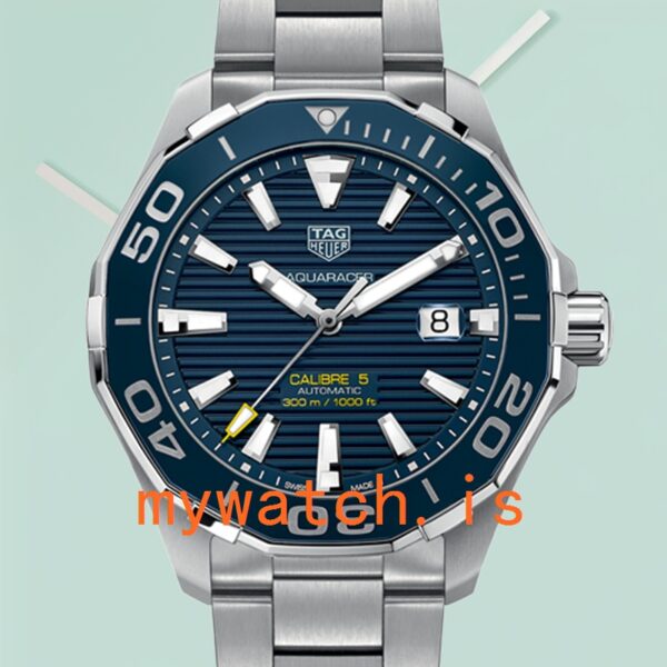 Tag Heuer Aquaracer 43mm WAY201B.BA0927 Men Blue Dial