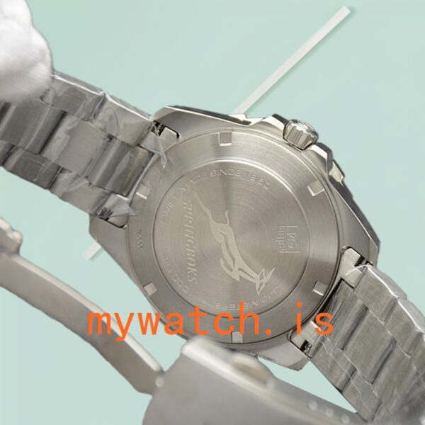 Tag Heuer Aquaracer 43mm Men WAY201S.BA0927 Stainless Steel Green Dial - Image 4