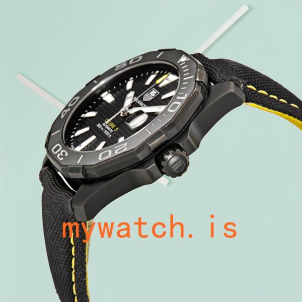 Tag Heuer Aquaracer WAY218A.FC6362 43mm Men Black-tone Black Dial - Image 3