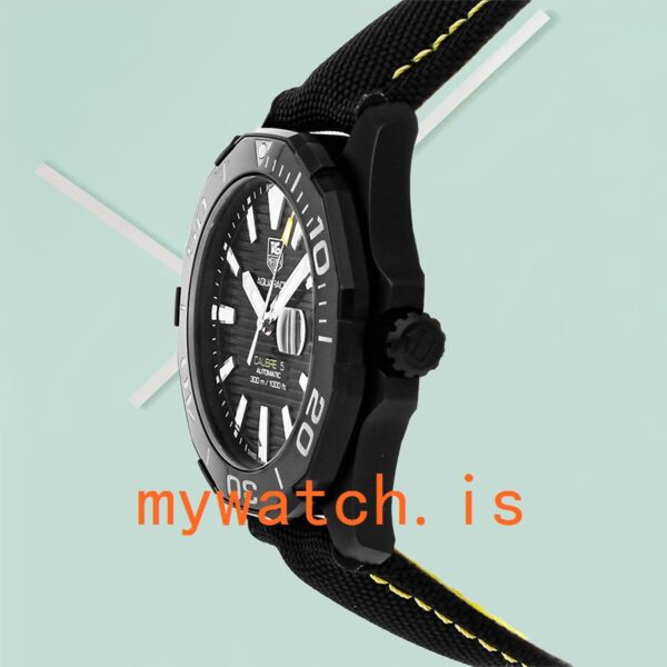 Tag Heuer Aquaracer WAY218A.FC6362 43mm Men Black-tone Black Dial - Image 4