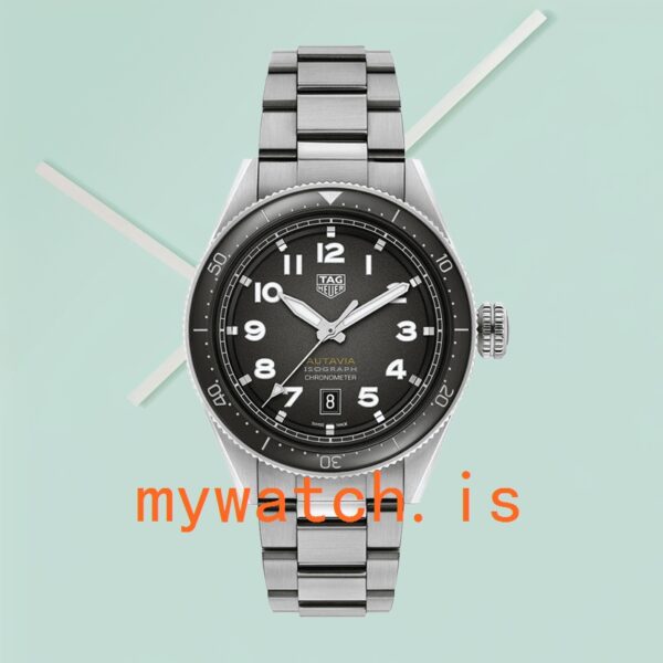 Tag Heuer Autavia WBE5114.EB0173 Men 43mm Silver-tone - Image 2