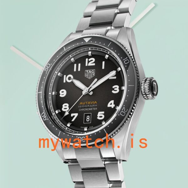 Tag Heuer Autavia WBE5114.EB0173 Men 43mm Silver-tone - Image 3