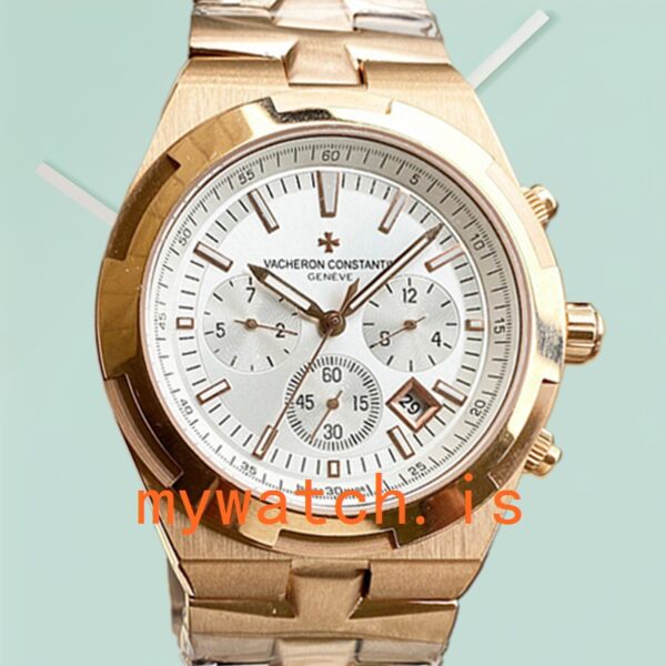 Vacheron Constantin Overseas Men 42mm 5500V/110A-B075-001 Rose Gold-tone
