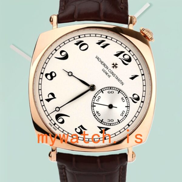 Vacheron Constantin Historiques Men 82035/000R-9359 41mm Stainless Steel Leather Strap