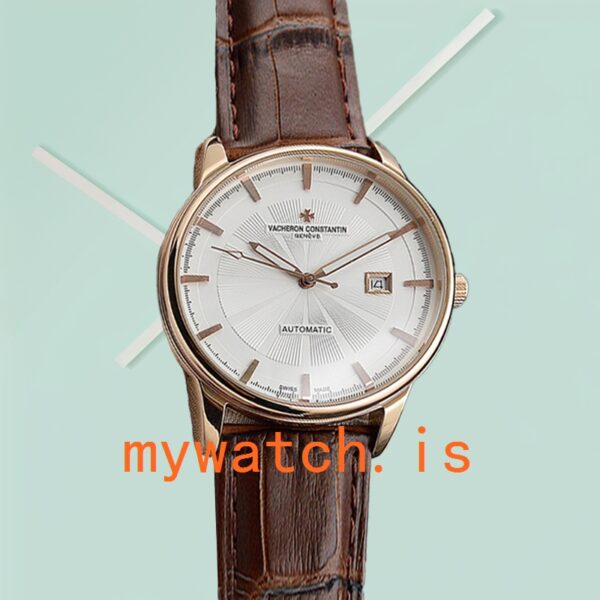 Vacheron Constantin Patrimony Men PatrimonyWSL-004 40mm Leather Strap Automatic - Image 2