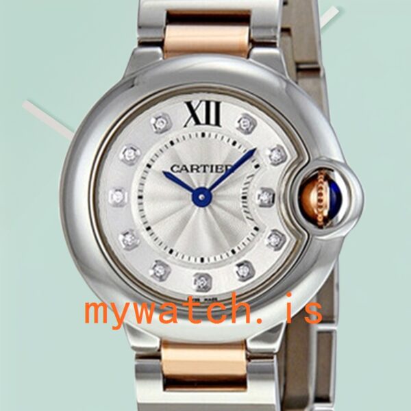 Cartier Ballon Bleu Ladies 36mm/28mm WE902030 Stainless Steel